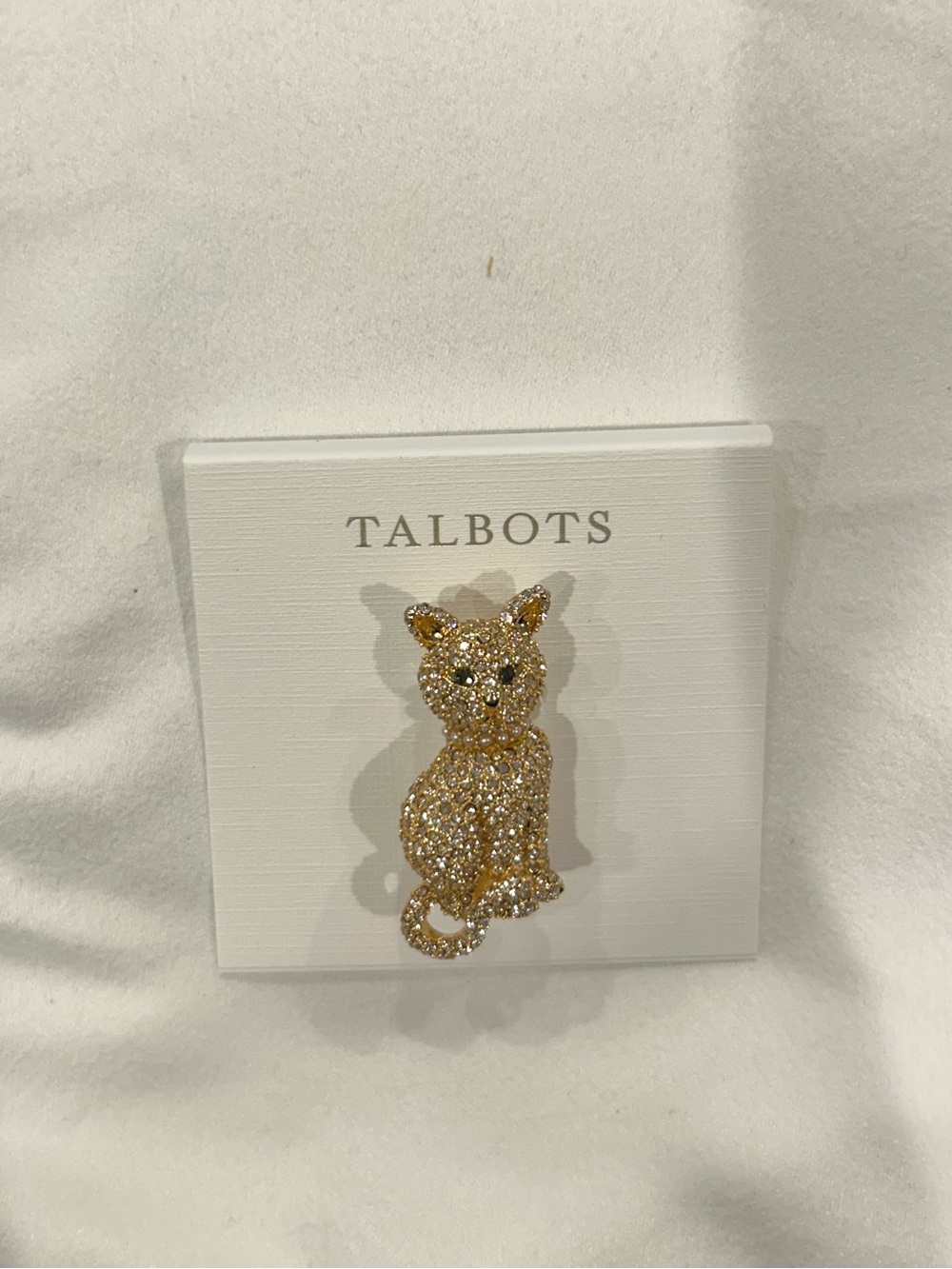 Le Petit Chat Brooch by Talbots